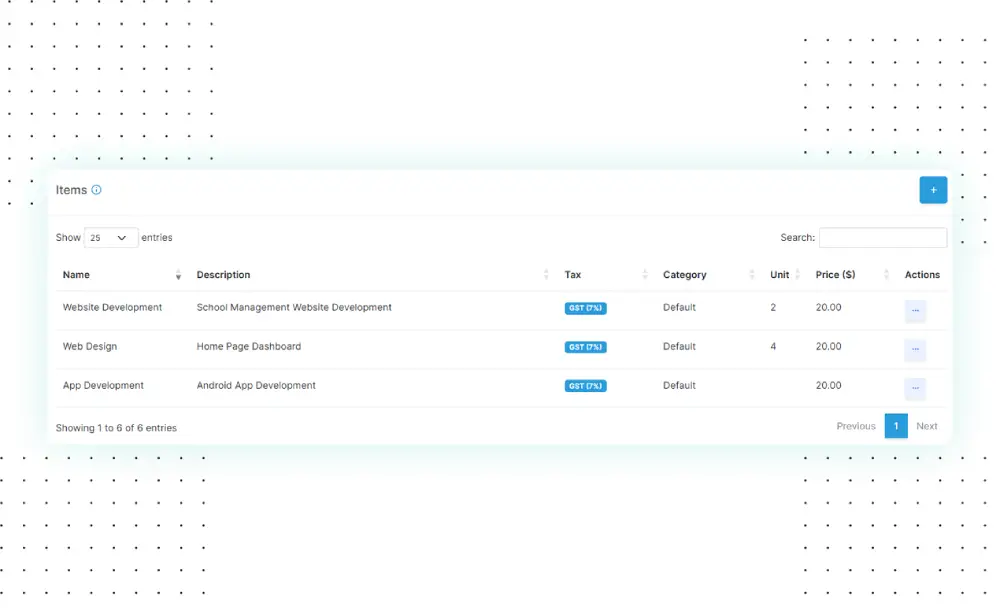 Aggiungi l'imposta agli articoli