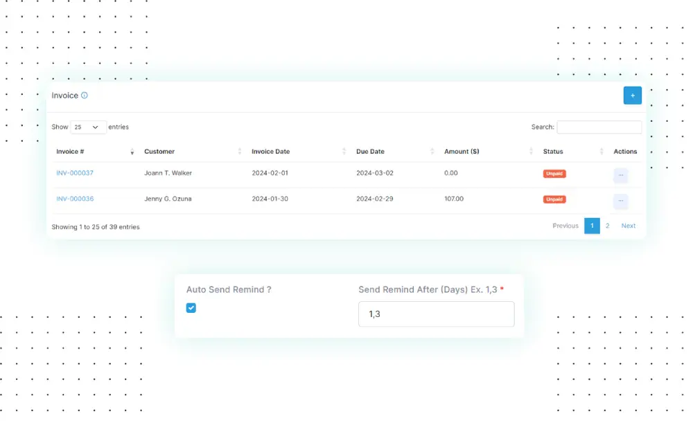 Lời nhắc thanh toán trễ
