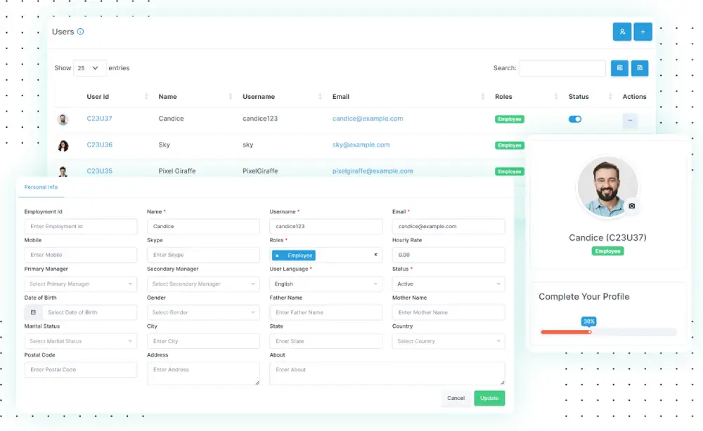 Supporto di formazione e onboarding