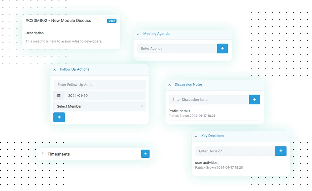 Quản lý cuộc họp