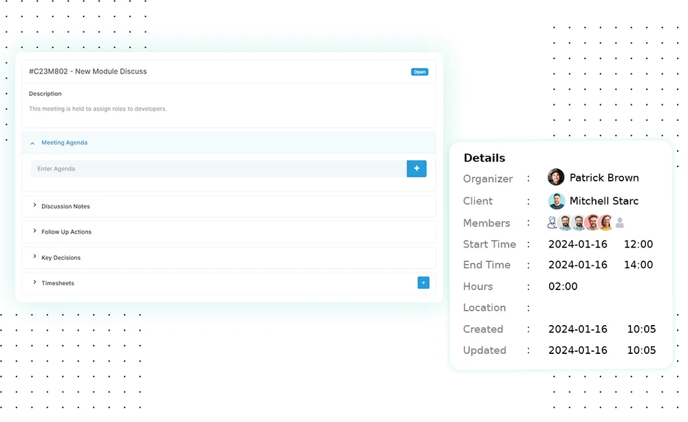 Biên bản quản lý cuộc họp