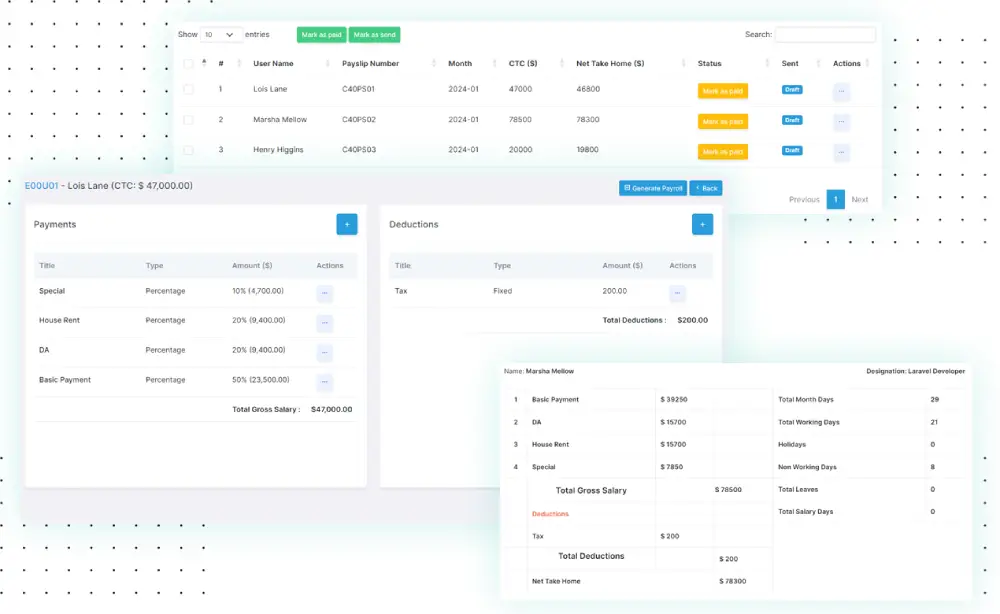 Preview payroll before finalizing and releasing