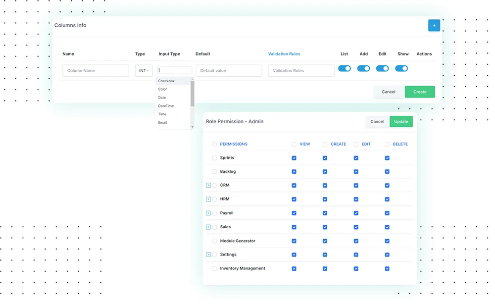 为他人设置模块权利