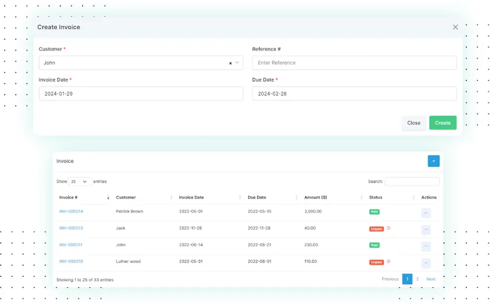 Condividere e inviare fatture
