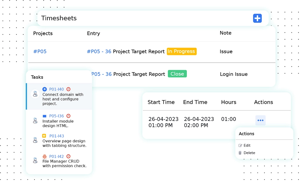 費やした時間を追跡します