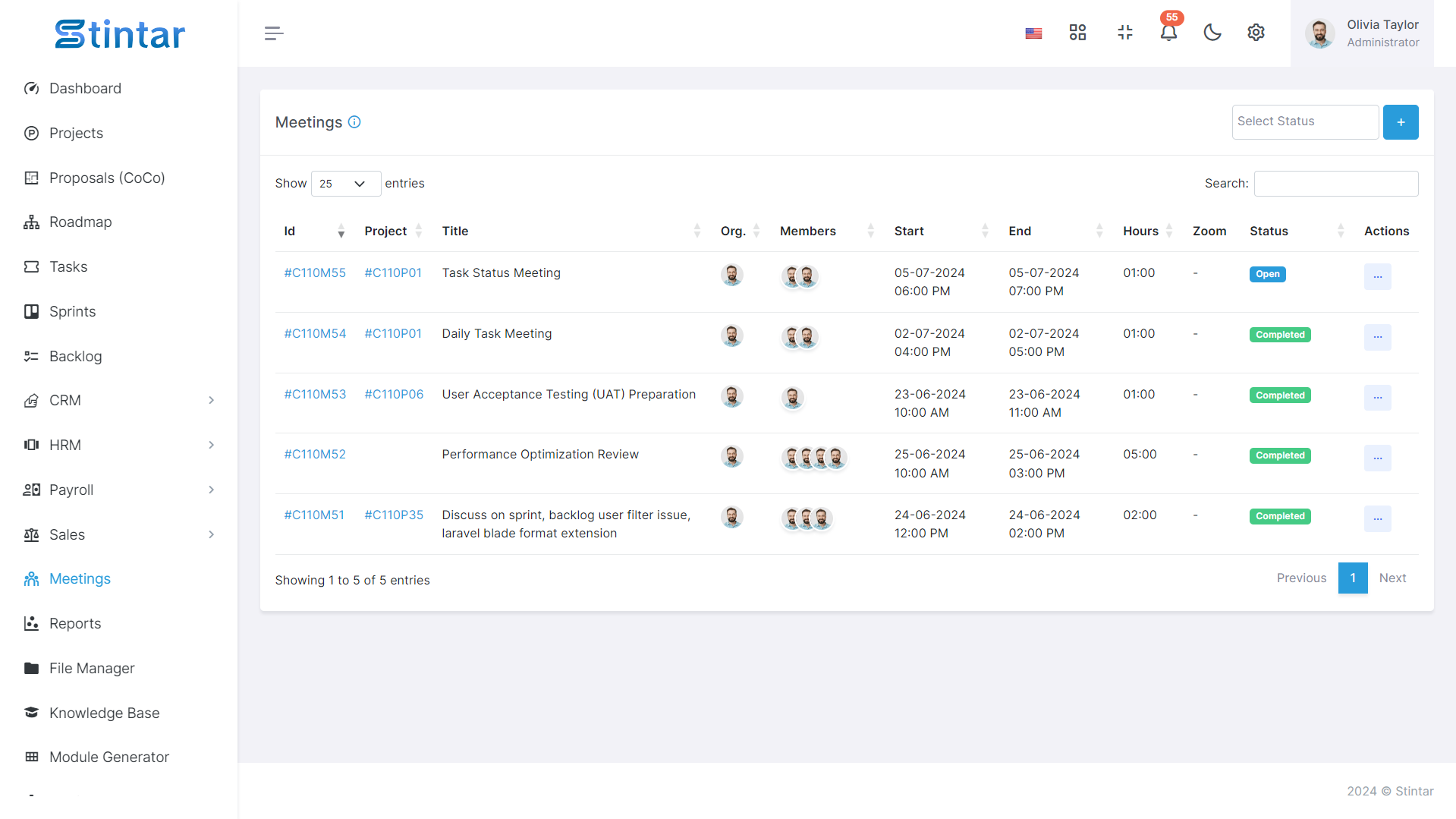 How To View A Meeting And Add To Timesheet?